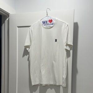 Burberry White Short Sleeve Tee